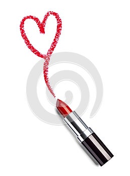 Lipstick beauty make up heart love