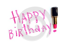 Lipstick Birthday Greetings