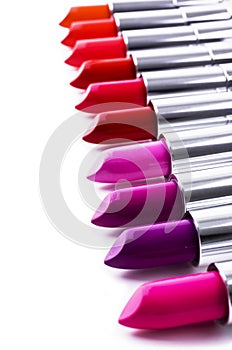 Lipstick of different colors