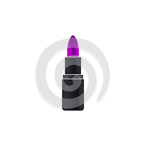 Lipstick Icon. Flat style vector