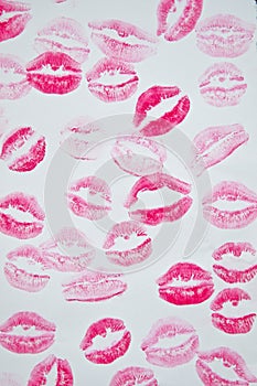 Lipstick kisses