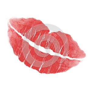 Lipstick lips photo