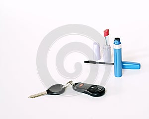 Lipstick, Mascara and Car Keys