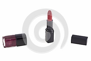 Lipstick and nail