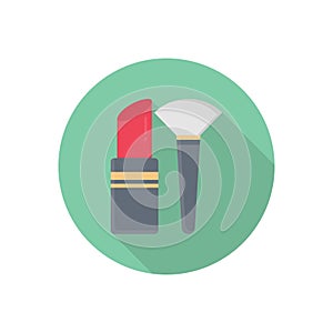 Lipstick vector flat colour icon