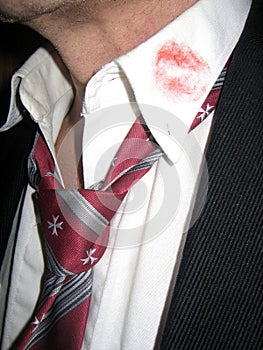 Lipstick on your collar