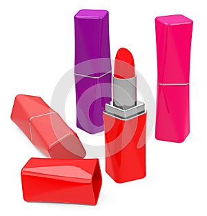 The lipsticks