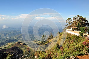 Lipton's Seat view of tea plantations, Sri Lanka