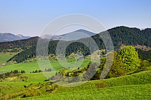 Liptovska Luzna - Spring landscape