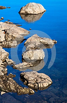 Liptovska Mara - water basin, Slovakia