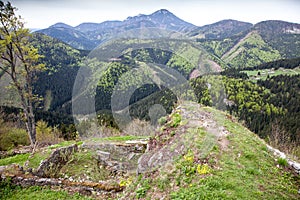 Liptovsky castle, Slovakia photo