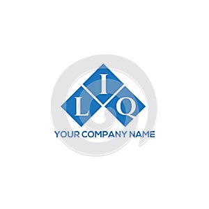 LIQ letter logo design on WHITE background. LIQ creative initials letter logo concept. LIQ letter design.LIQ letter logo design on