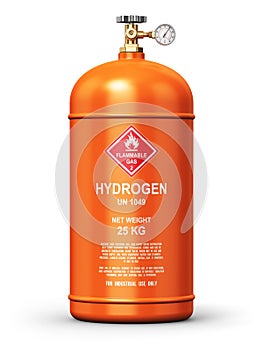 Liquefied hydrogen industrial gas container