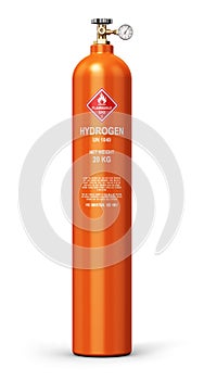 Liquefied hydrogen industrial gas cylinder