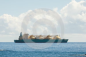liquefied natural gas LNG transportation tanker ship