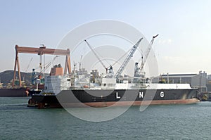 Liquefied natural gas tanker LNG