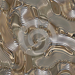 Liquefy metal abstract background