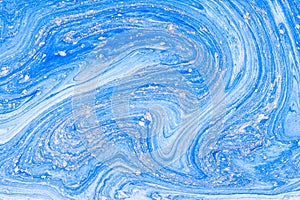 Liquid acrylic. Fluid art- color blot