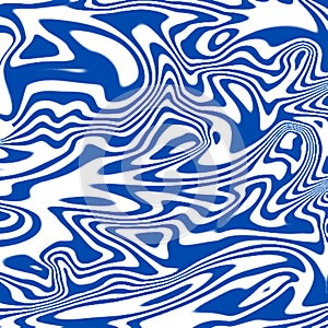 Liquid blue background