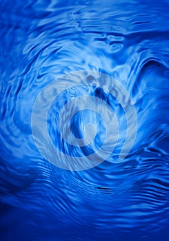 Liquid Blue Water Background