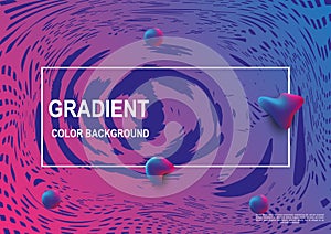 Liquid color background design. Fluid gradient shapes composition. Futuristic design posters.