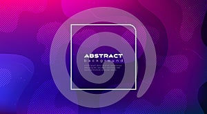 Liquid color background design. Fluid gradient shapes composition. Futuristic design posters. Eps10 vector.