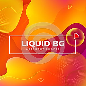 Liquid color background design. Fluid gradient shapes composition. Futuristic design posters. Eps10 vector.