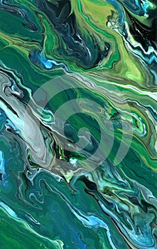 Liquid colors ripple abstract background