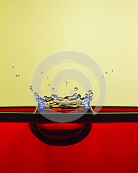 Liquid Drop Art - Water Drop Shape