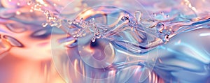 Liquid Harmony - Colorful Fluid Art