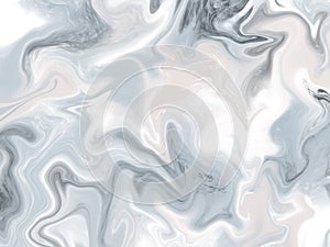 Liquid marble texture. Abstract grey background