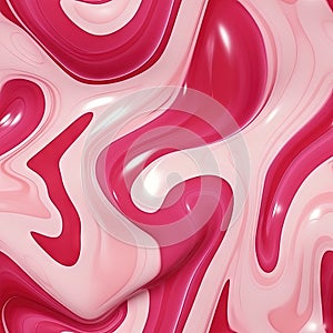 Liquid Melting plastic effect background, seamless