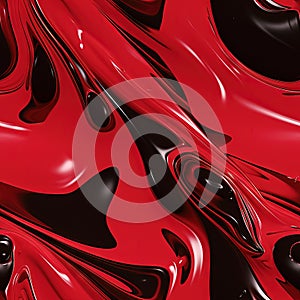 Liquid Melting plastic effect background, seamless