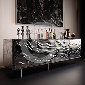 Liquid Metal Art Bar: Hyper-realistic Atmospheres And Dramatic Landscapes