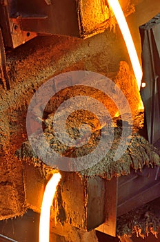 Liquid metal from blast furnace