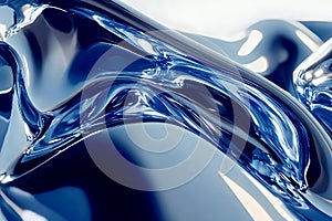 liquid in motion background, generative AI