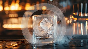 Liquid nitrogen-cooled demonstration of superconductivity.