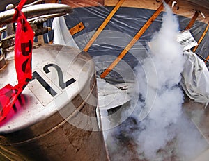 Liquid Nitrogen Tank photo