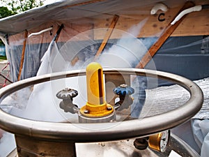 Liquid Nitrogen Tank photo