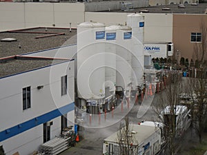 Liquid Oxygen Storage Tanks