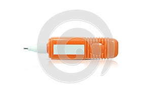 Liquid Paper on white background