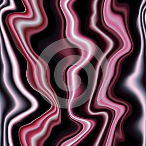 Vertical wave straped vector marbling seamless pattern