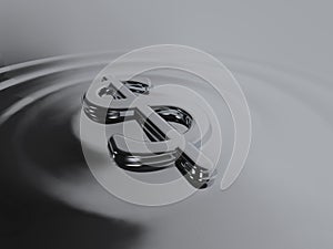 Liquid silver dollar