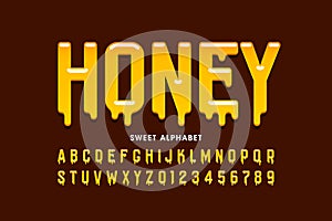 Liquid sweet honey font