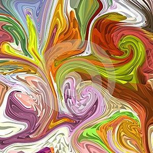 Liquid vector art. Creative background