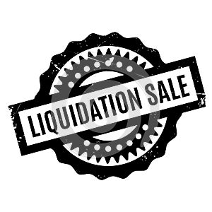 Liquidation Sale rubber stamp
