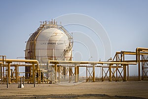 Liquified Petroleum Gas Storage Sphere