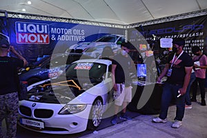 Liquimoly booth at Manila International Auto Show in Pasay, Philippines