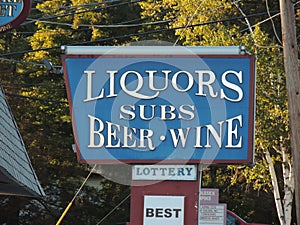 Liquor beer win and subs