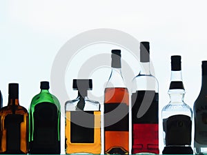 Liquor Bottles photo